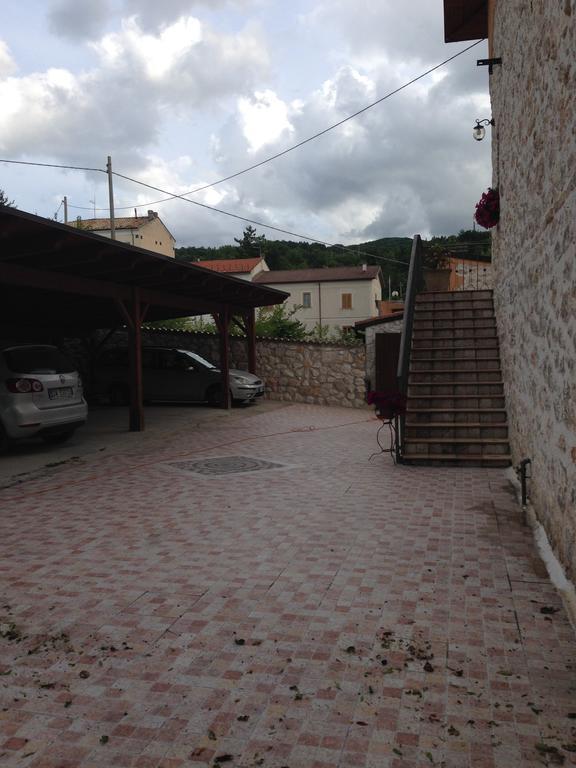 Agriturismo Capriccio Di Giove Cansano Buitenkant foto