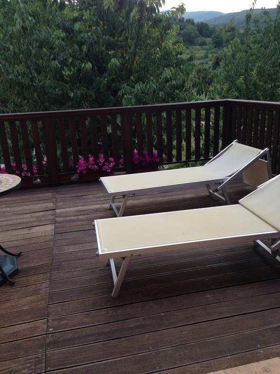 Agriturismo Capriccio Di Giove Cansano Kamer foto
